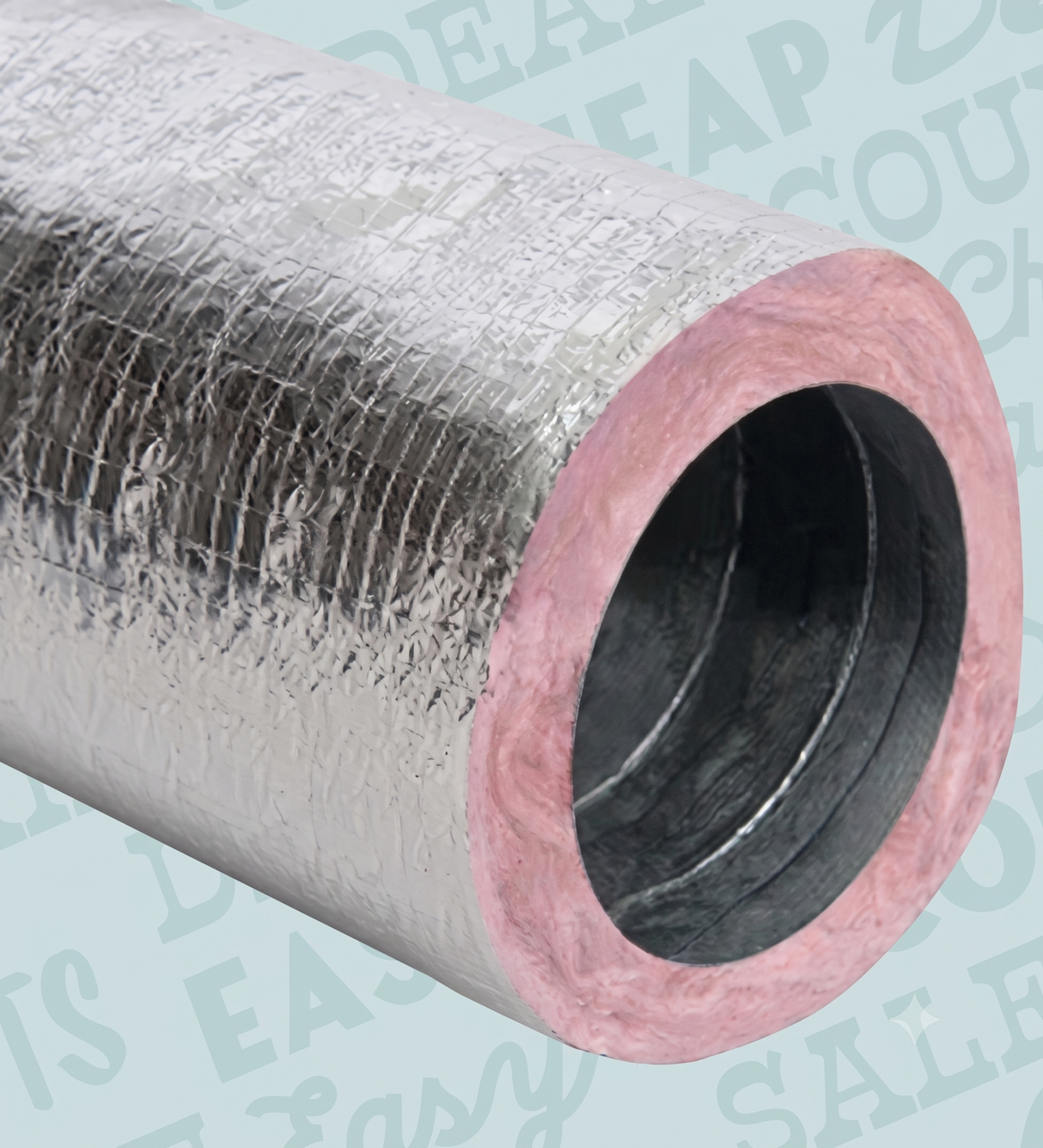12"X 25' Insulated Air Duct-Class 1 R-6.0