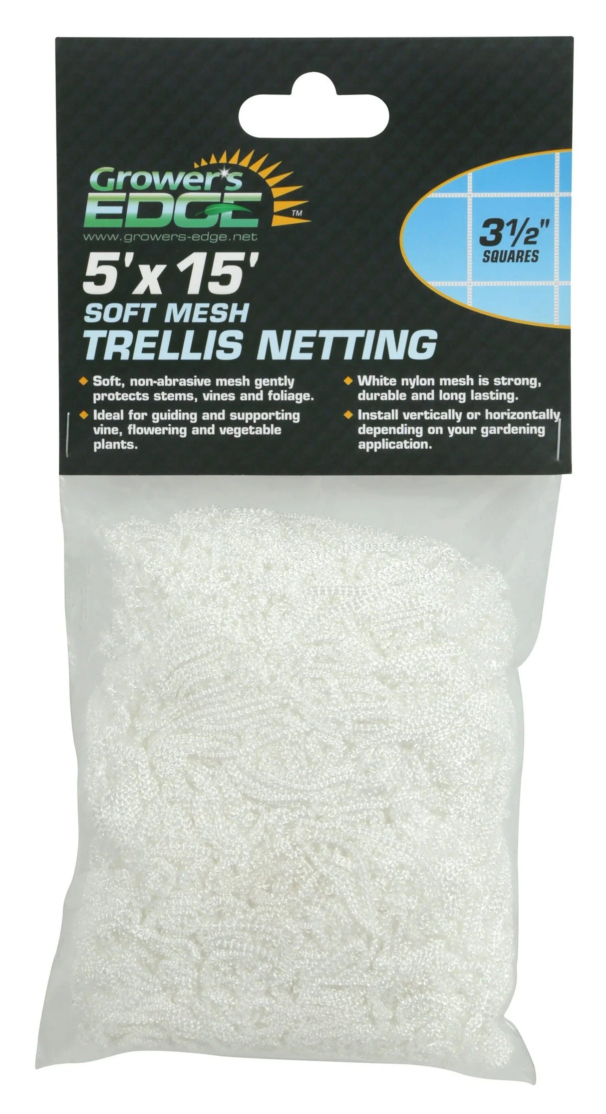 Grower's Edge Nylon Trellis Netting 5' x 15'