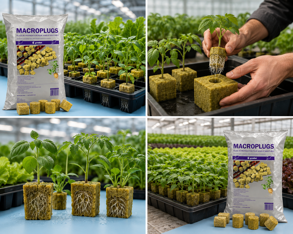 Grodan Macroplug 50pack