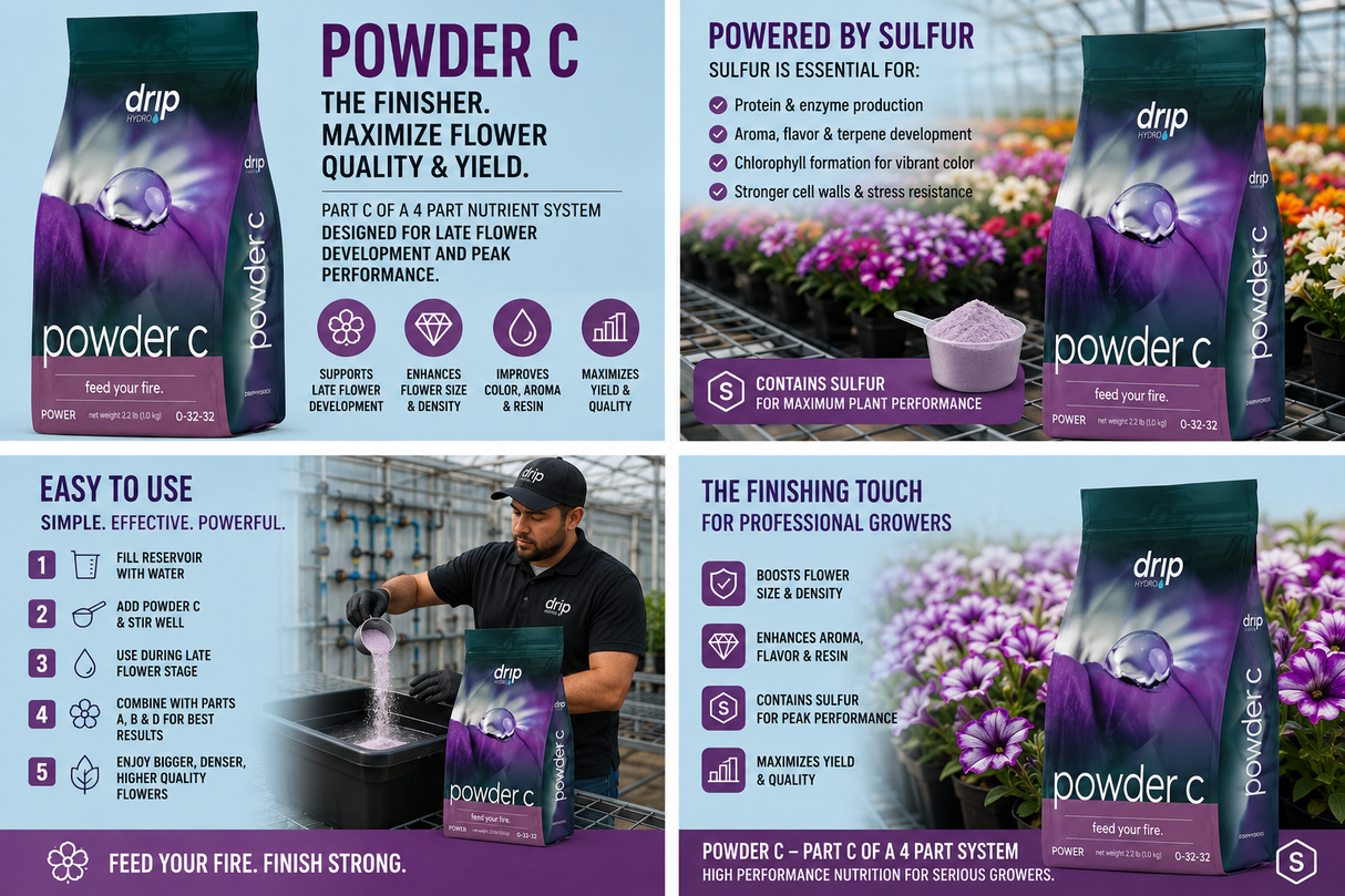 Drip Hydro Powder C - 25lbs
