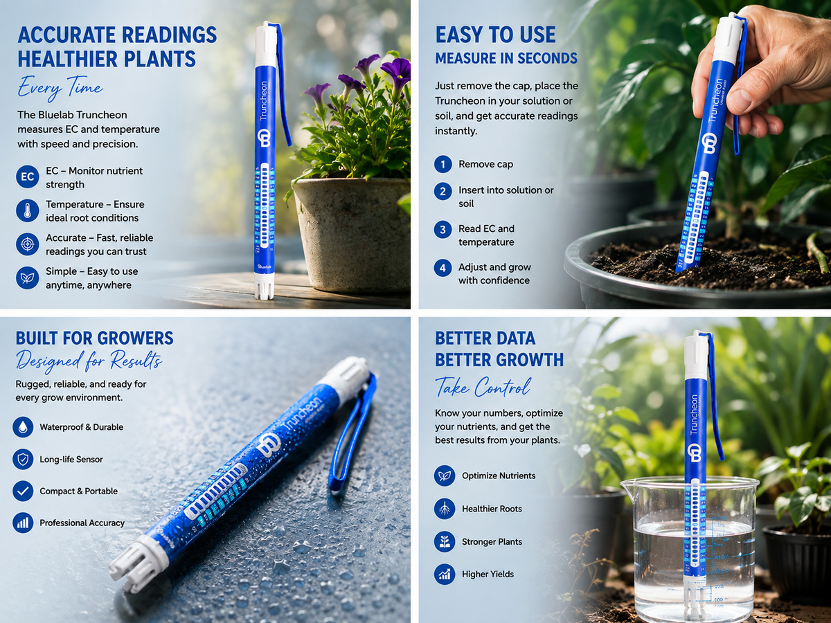 Bluelab Commercial Truncheon Nutrient Meter