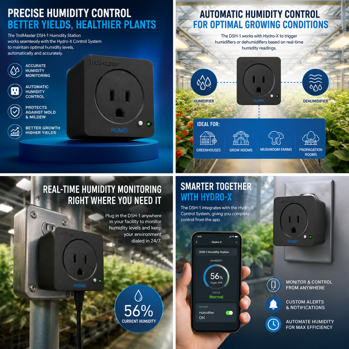 Trolmaster Humidity Station for Hydro-X Control System (DSH-1)