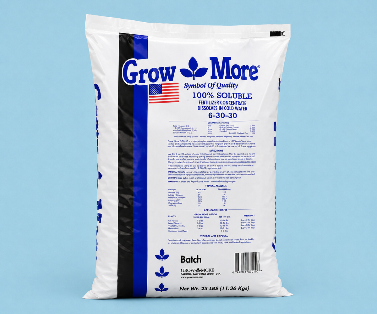 Grow More Flower & Bloom Standard (6-30-30) 25#