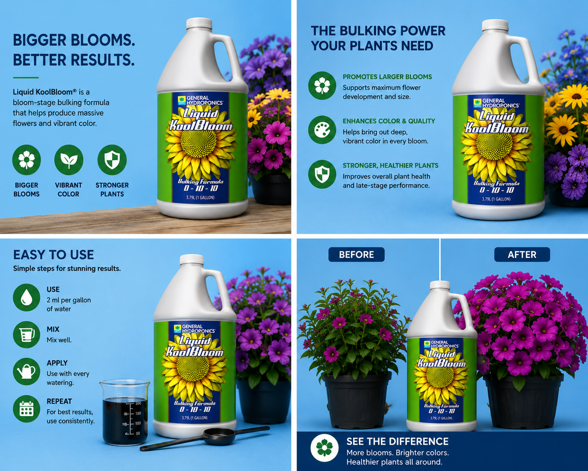 GH Liquid KoolBloom (0-10-10) Gallon