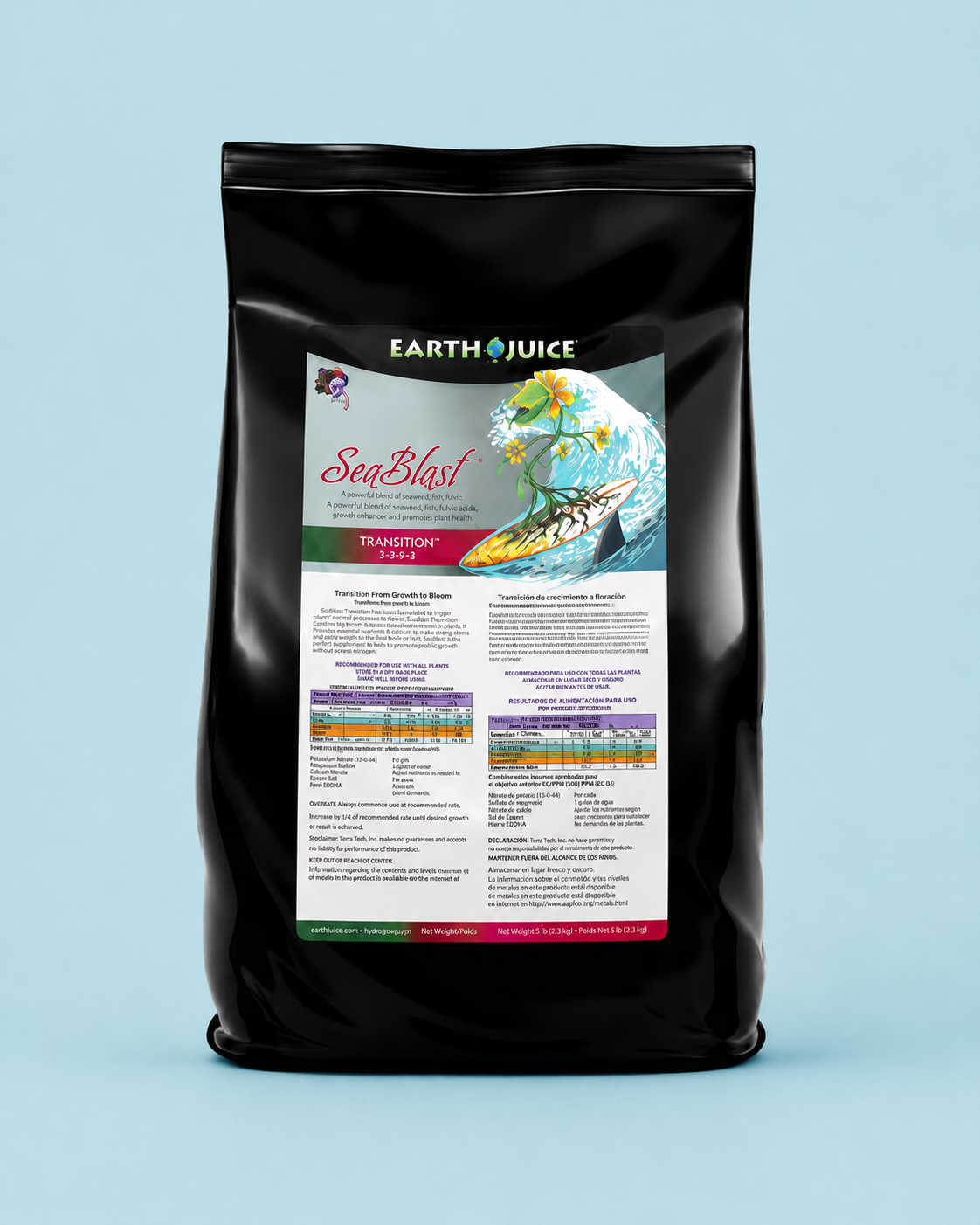 Earth Juice Seablast Transition 40 lbs (8-39-14)