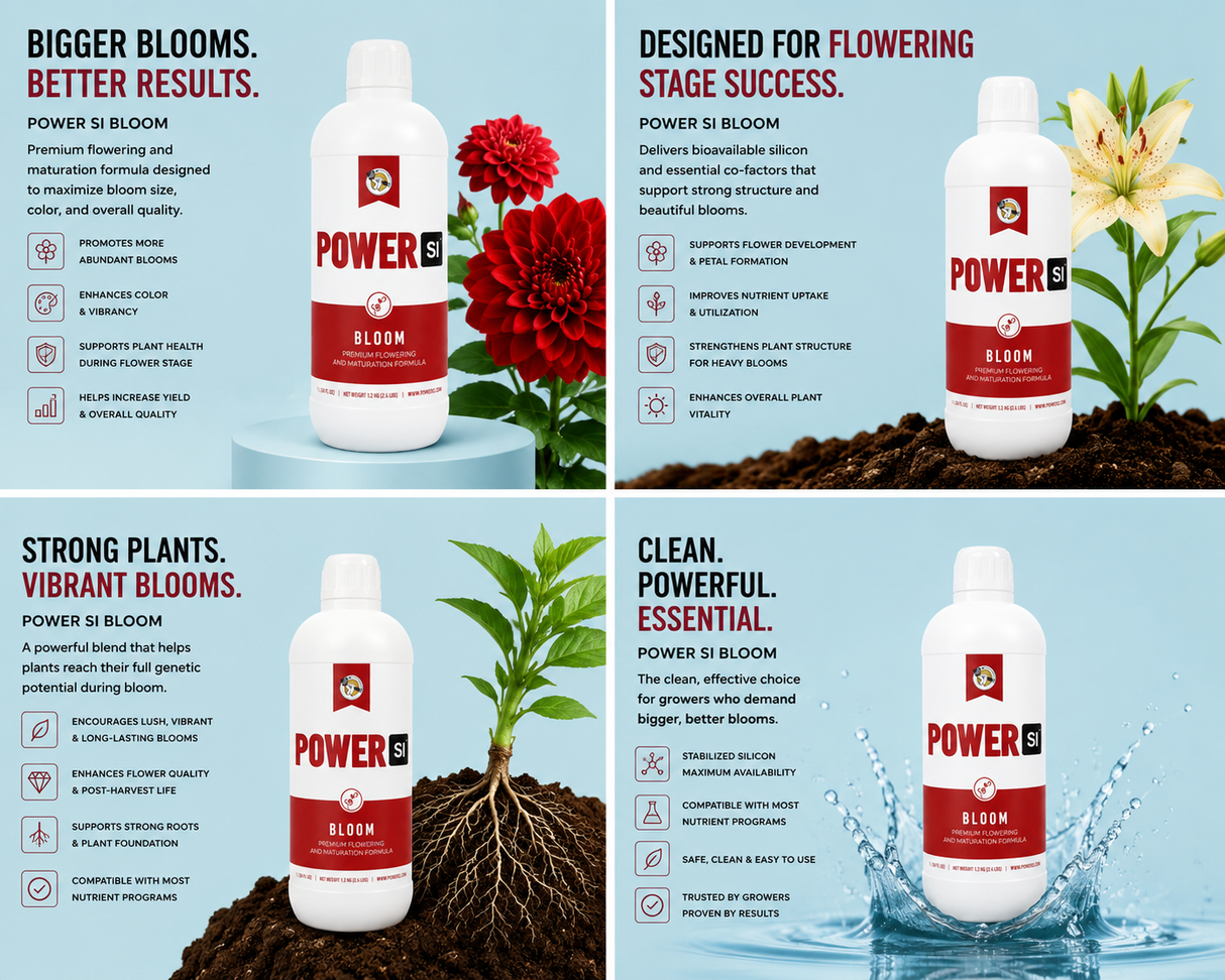 Power Si BLOOM 1 Liter (1-2-0.5)