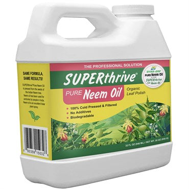 Superthrive Cold-Pressed Pure Neem Oil 32 oz.