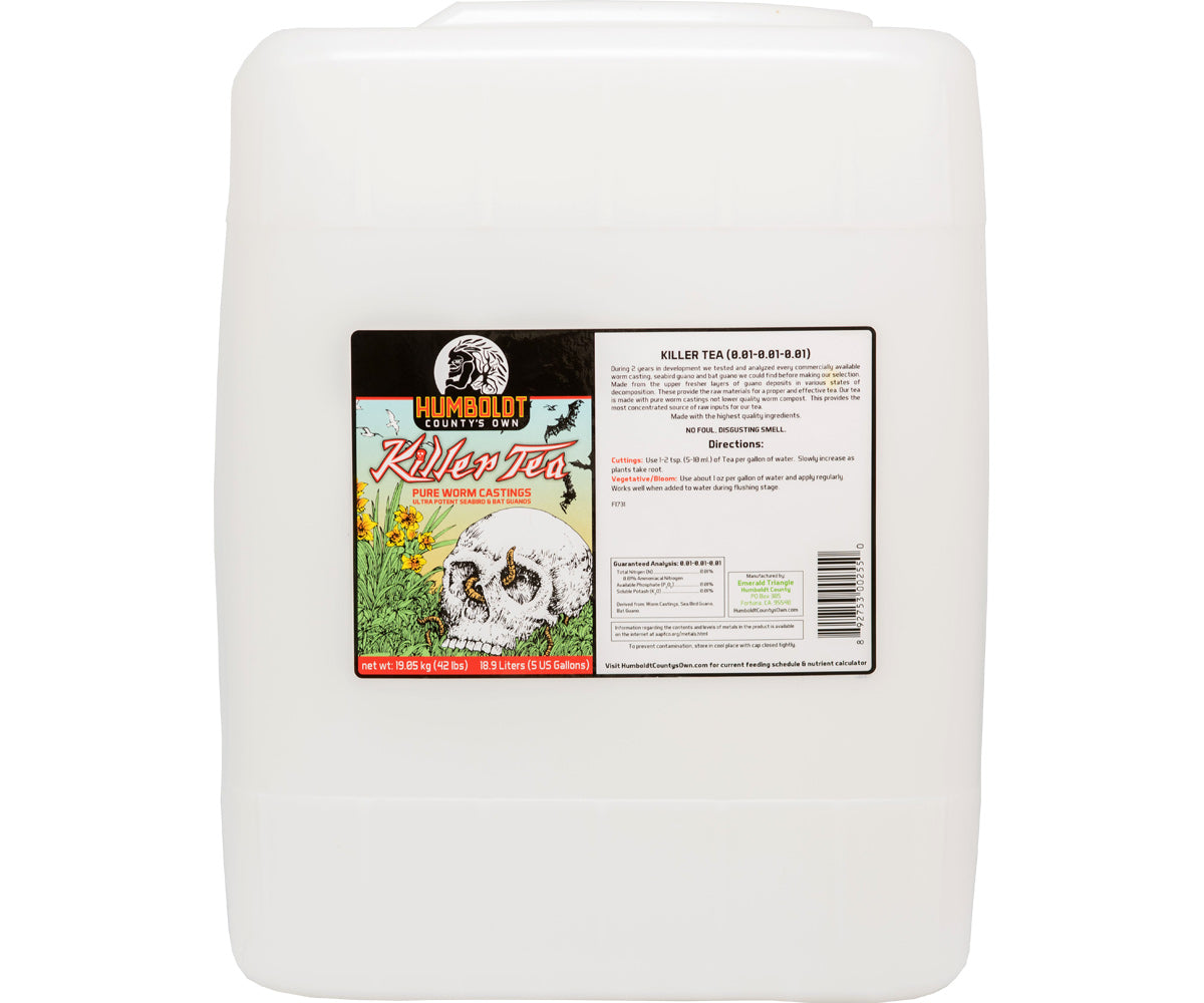 Humboldt County's Own Killer Tea 5 Gallon (0.1-0.1-0.1)