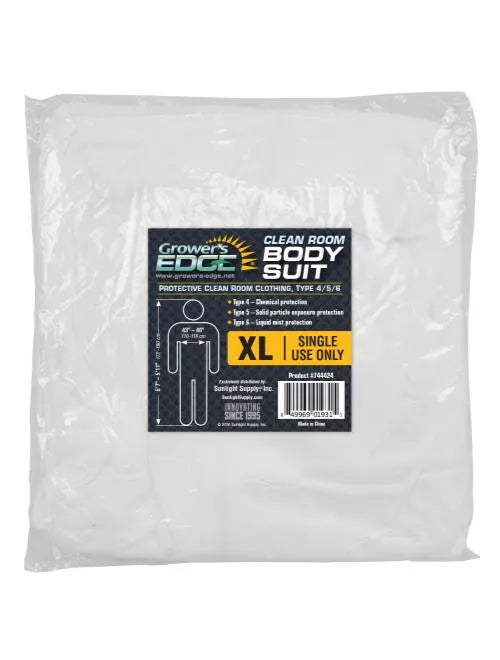 Grower's Edge Clean Room Body Suit (tyvek) - Size XL