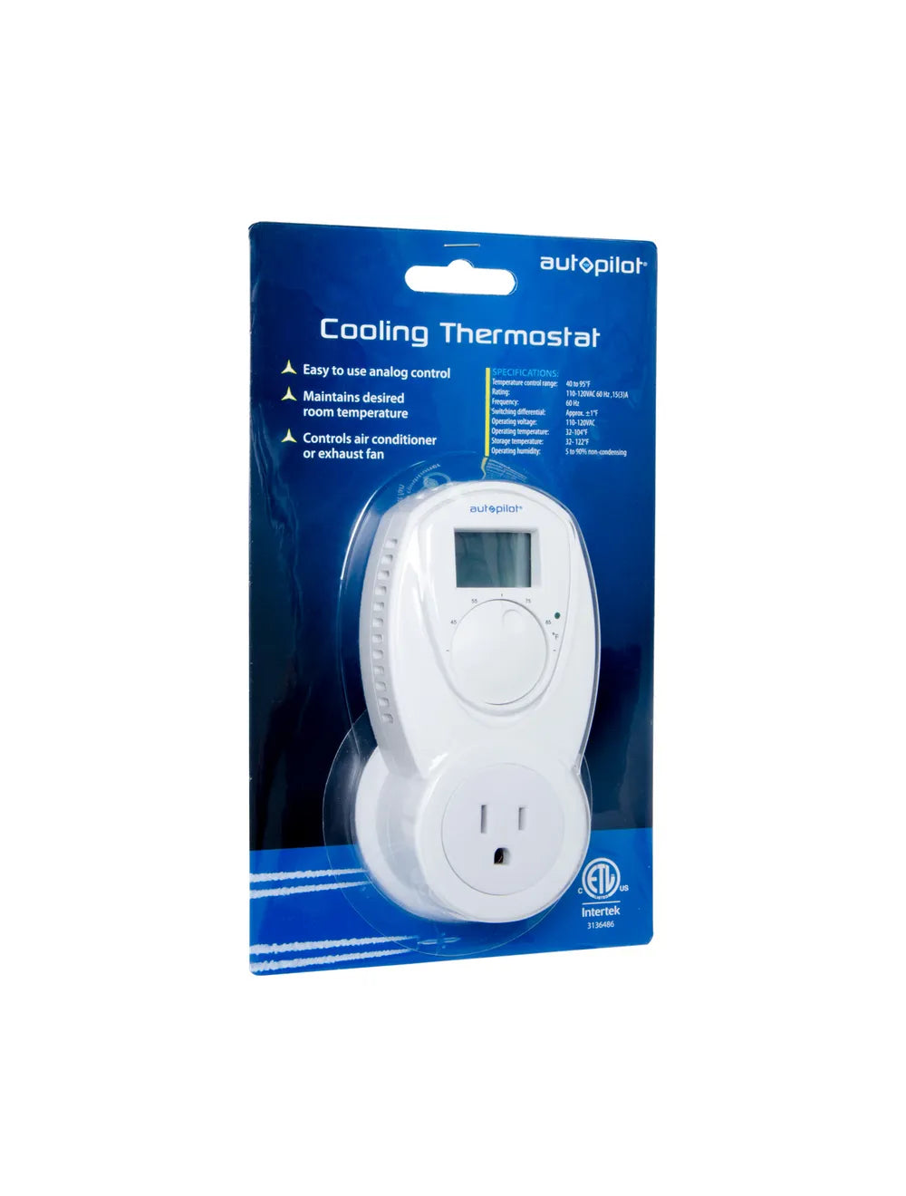 Autopilot Cooling Thermostat