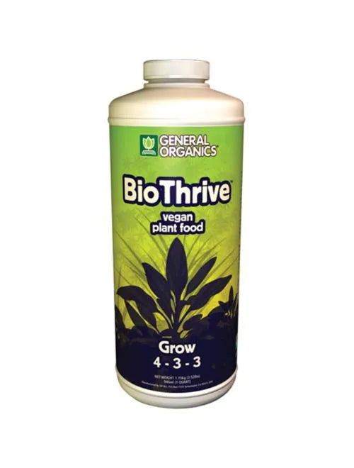 General Organics BioThrive Grow Quart (4-3-3)