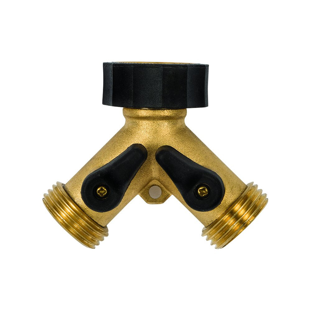 Gilmour High Flow Hose Splitter (BRASS)