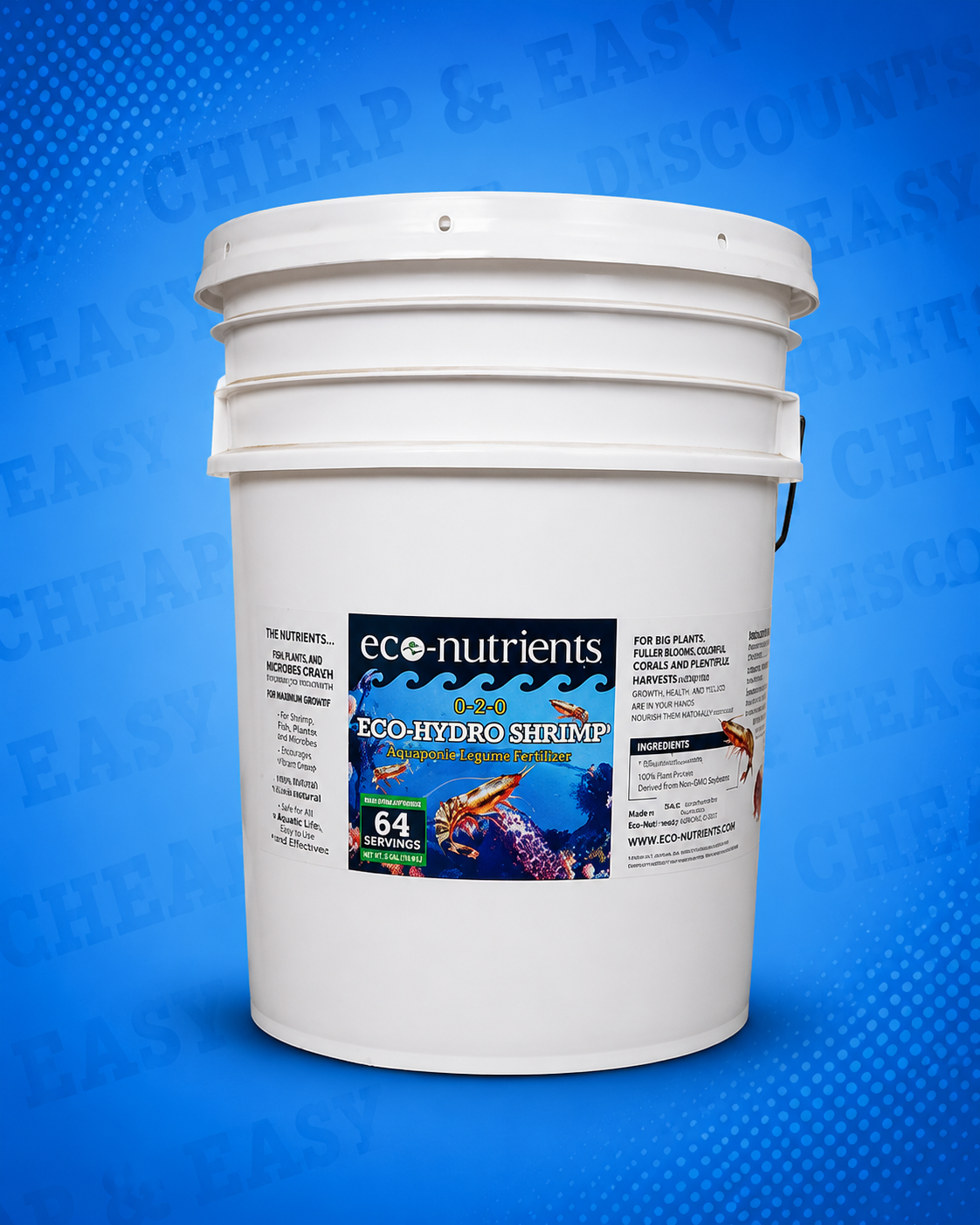 Eco Hydro Shrimp 5 Gallon (0-7-0)