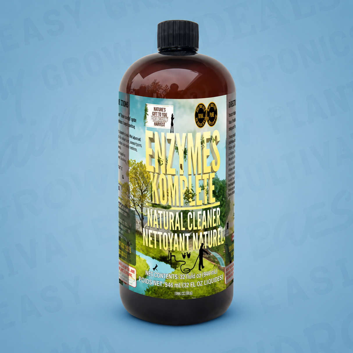 Enzymes Komplete 1L Natural Enzymatic Cleaner (Quart)