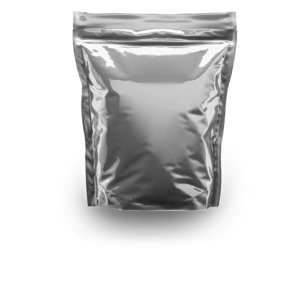 Terpene Fresh Bags 1/2Lb Silver (25ct. Box)