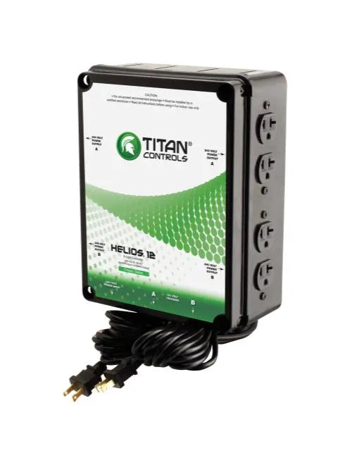 Titan Controls Helios 12 - 8 Light 240 Volt Controller w/ Dual Trigger Cord