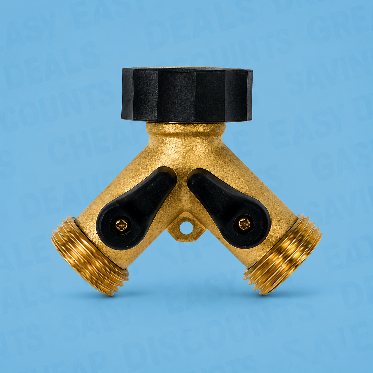 Gilmour High Flow Hose Splitter (BRASS)