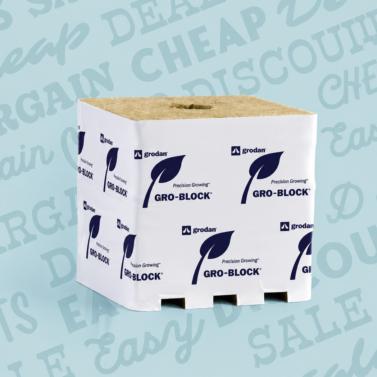 CASE Grodan Hugo 6" Block (6" x 6" x 5.8") 64/case
