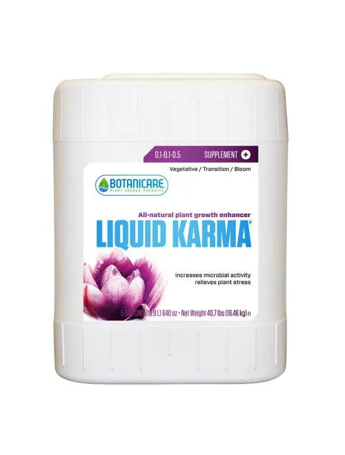 Liquid Karma 5 Gallon - Botanicare (0.1-0.1-0.5)