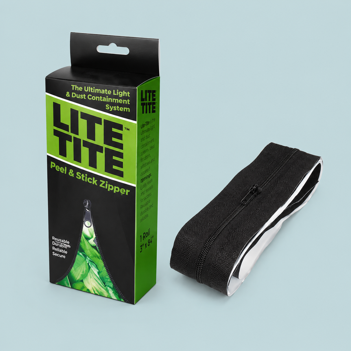 Lite Tite Tarp Zip-Up Black