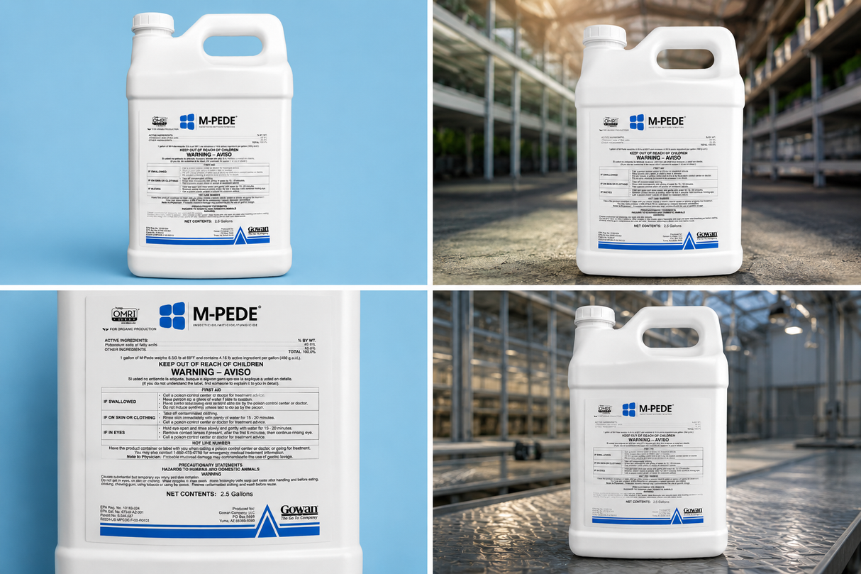 M-Pede 2.5 Gallon (Insecticide/Miticide/Fungicide)