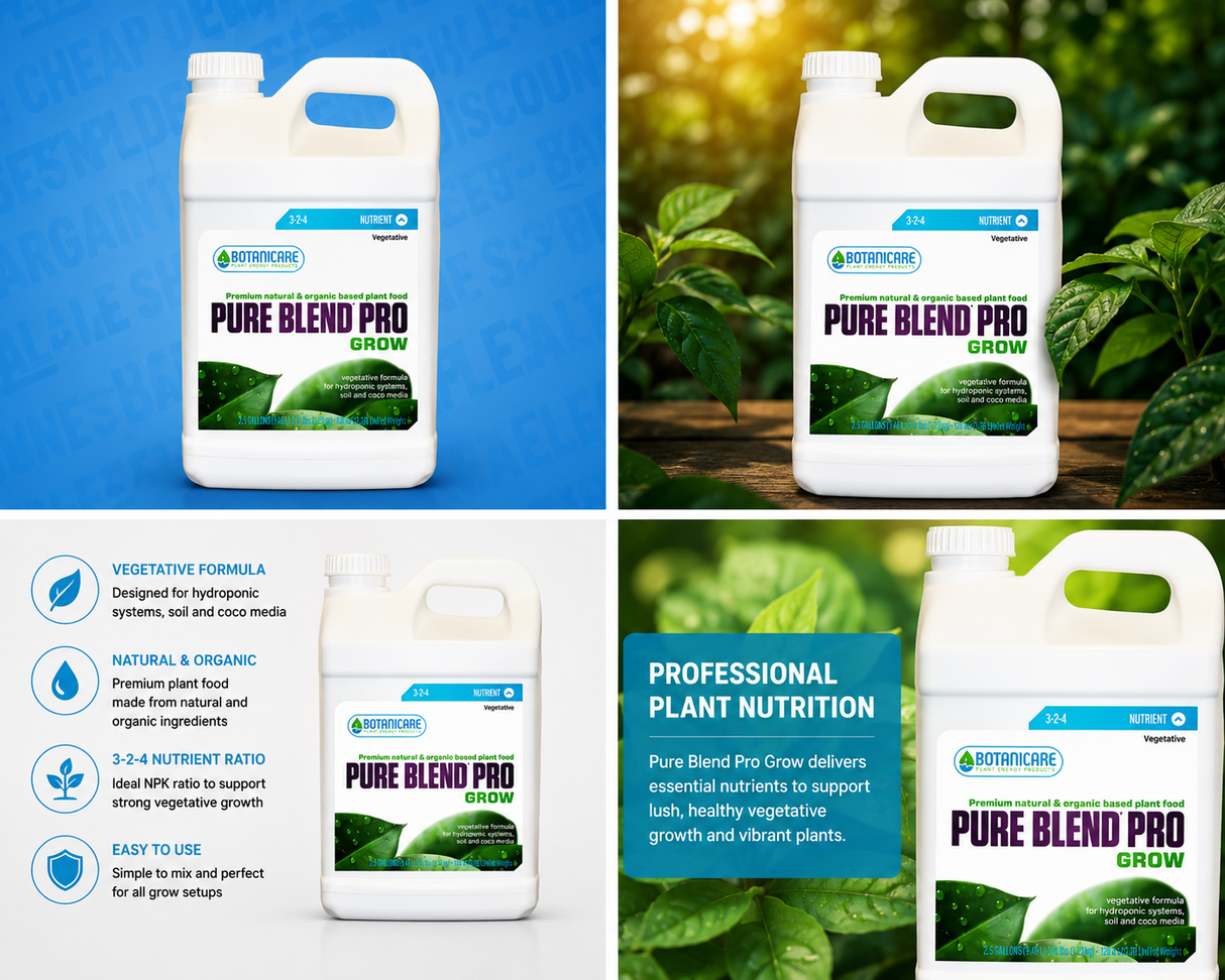 Botanicare PBP Grow 2.5 Gallon - Botanicare (3-2-4)