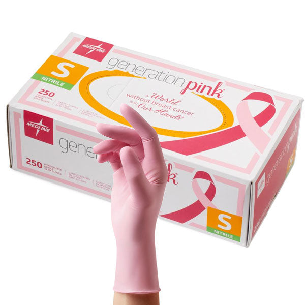 Small Pink Aloe Gloves (Box of 100)