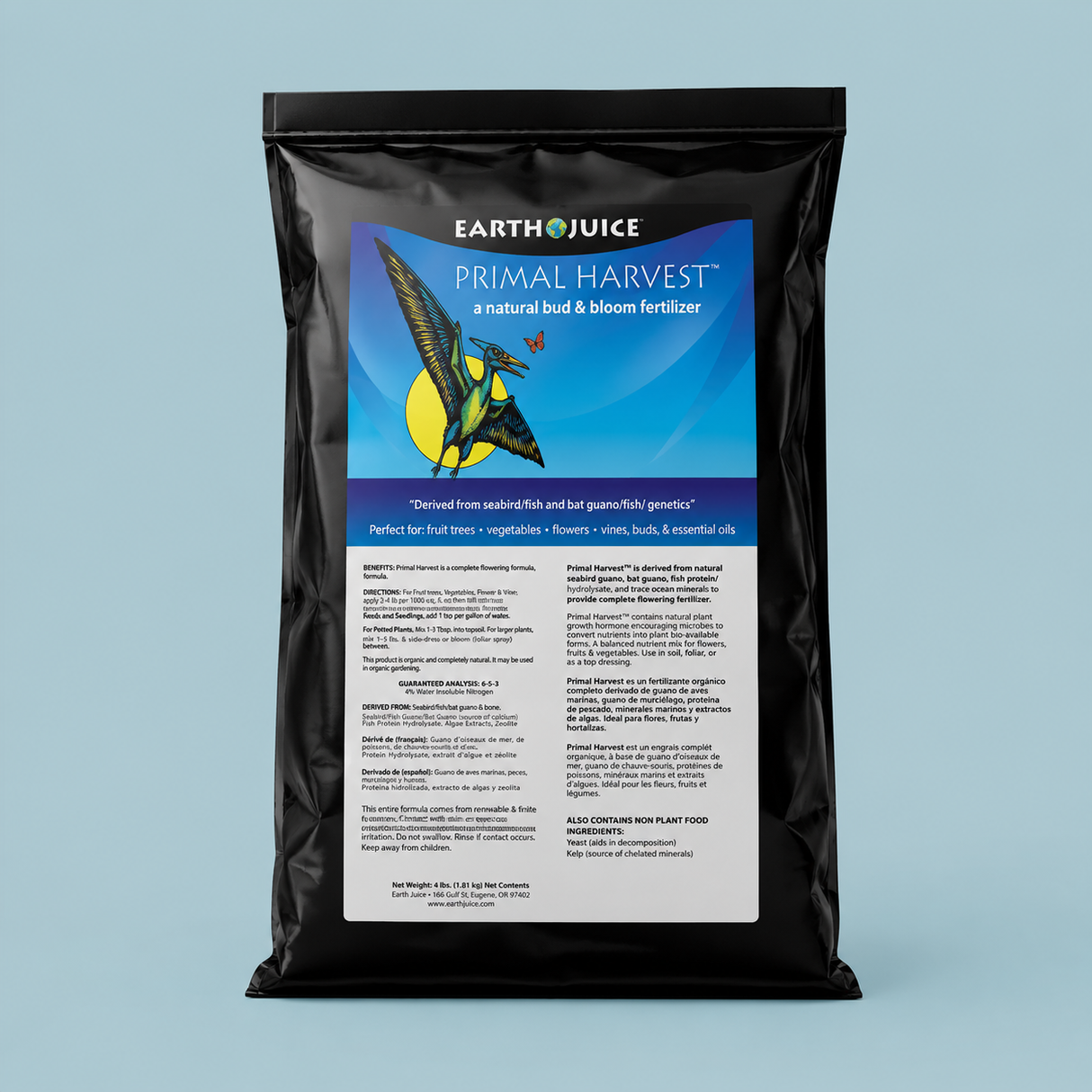 Primal Harvest Marinebird Fossilized Guano (0-8-0) 50lb Bag