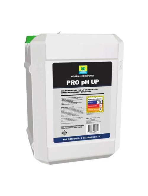 General Hydroponics PRO pH Up, 6 gal
