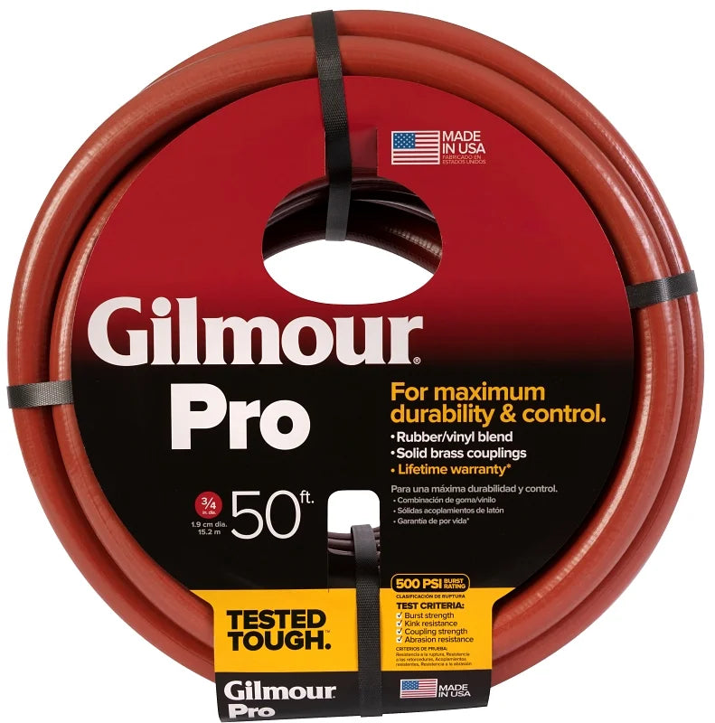 Gilmour Flexogen Commercial Hose 3/4" 50' feet (RED)