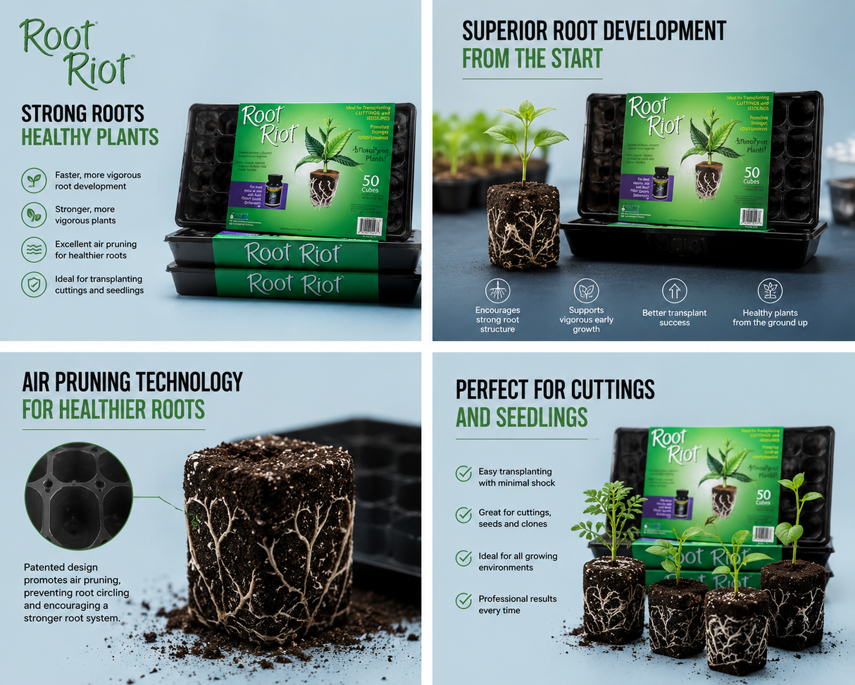 Root Riot 50 Cube Tray