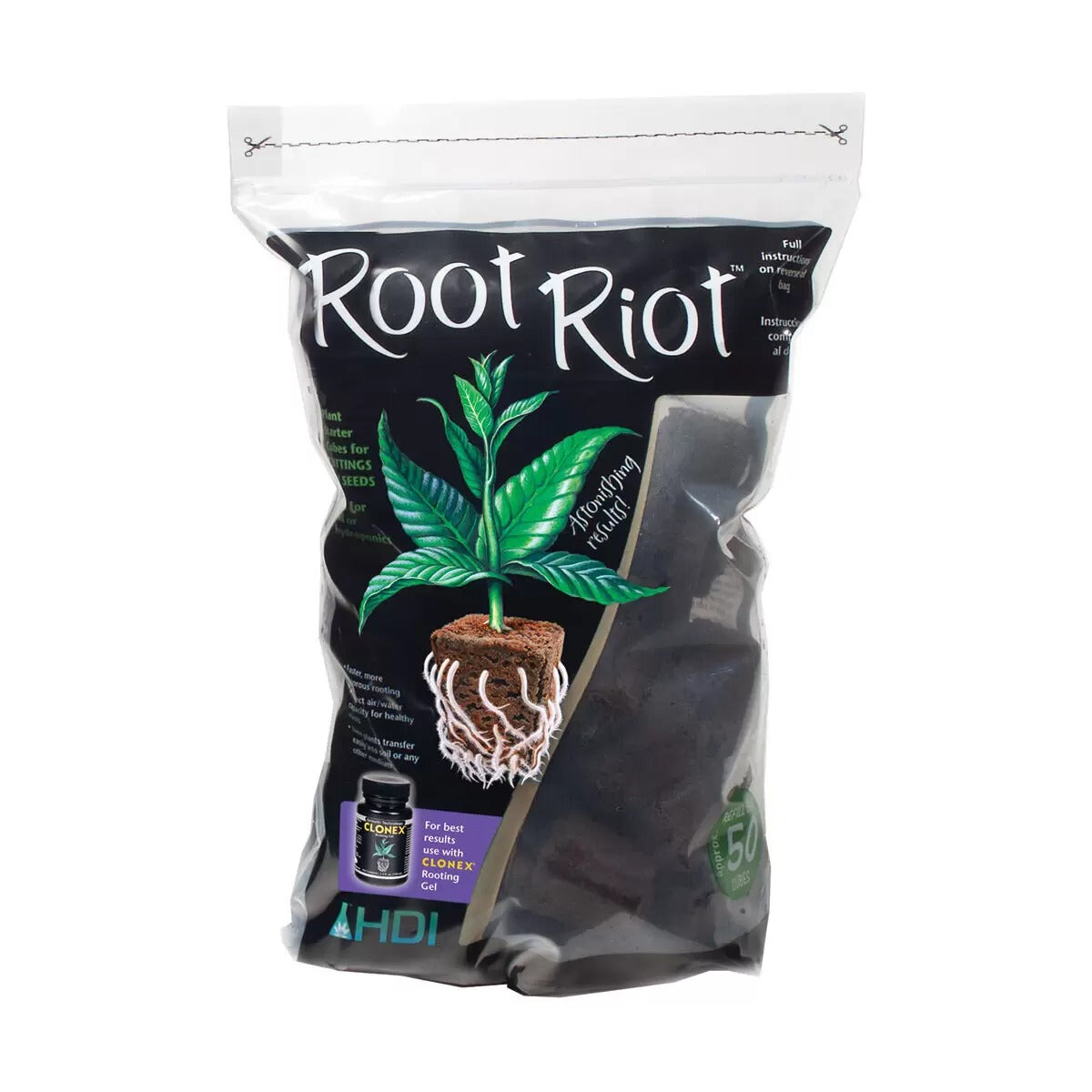 Root Riot Plugs 100 pack