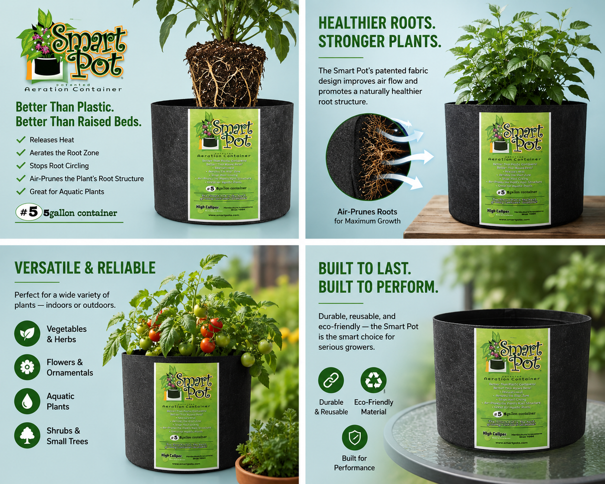 Smart Pot #5 Gallon
