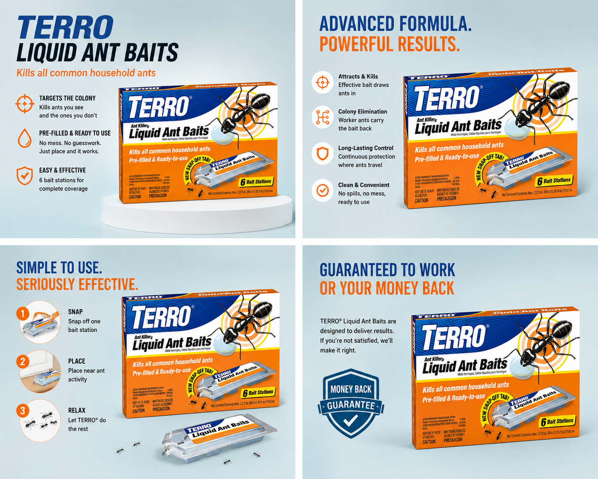 Terro Liquid Ant Killer (Bait Style, 6 Pack)