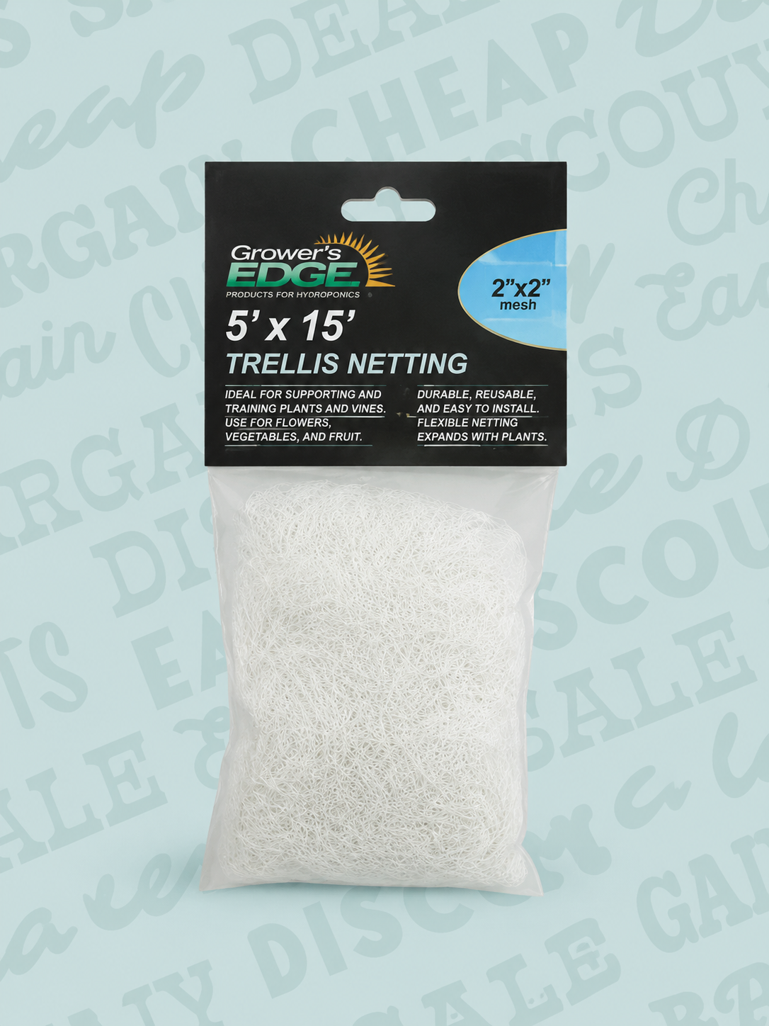 Grower's Edge Nylon Trellis Netting 5' x 15'