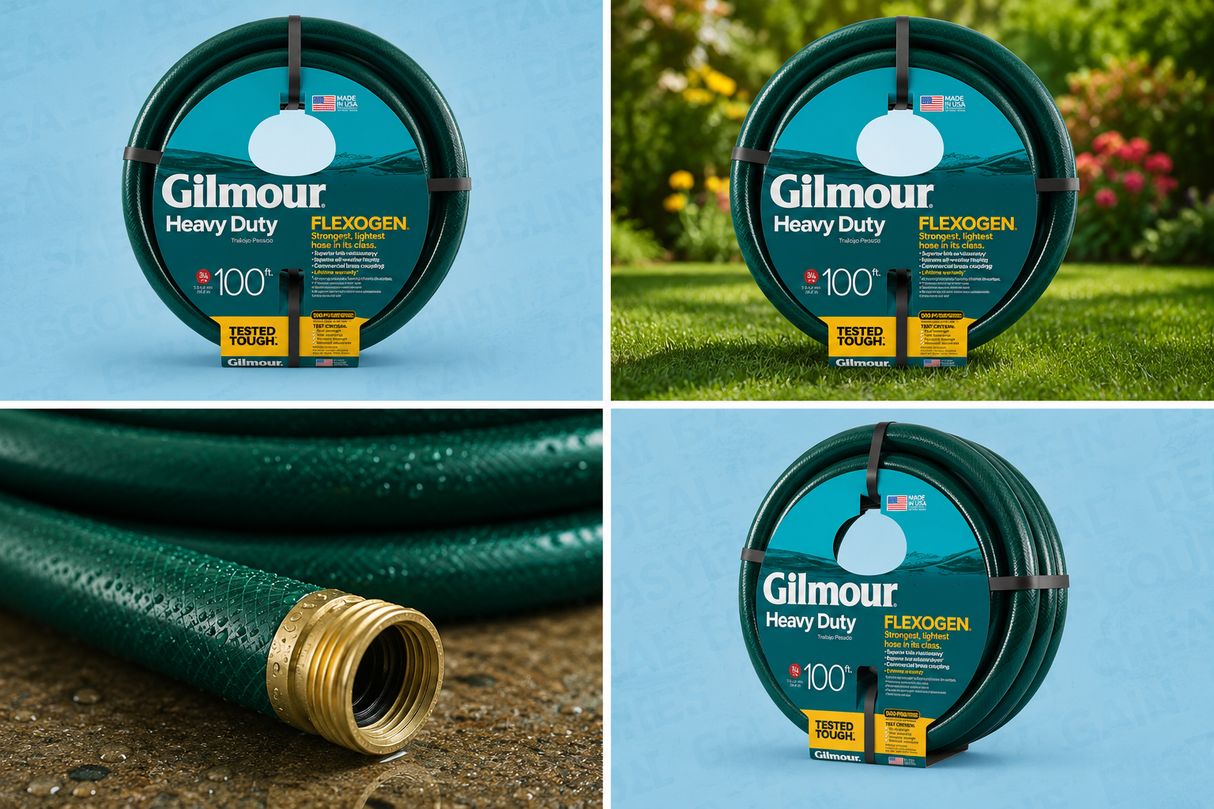 Gilmour Flexogen Garden Hose 3/4"x100'