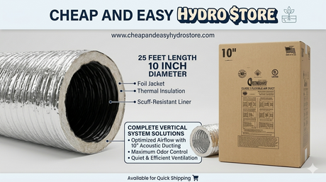10" Insulated Air Duct (10"x25')