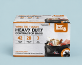 Iron Hold 42 Gallon Contractor Bags (20 per box) 3Mil