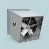 Schaefer 48" Belt Drive Slant Wall Exhaust Fan 18595 CFM 10/5 amp