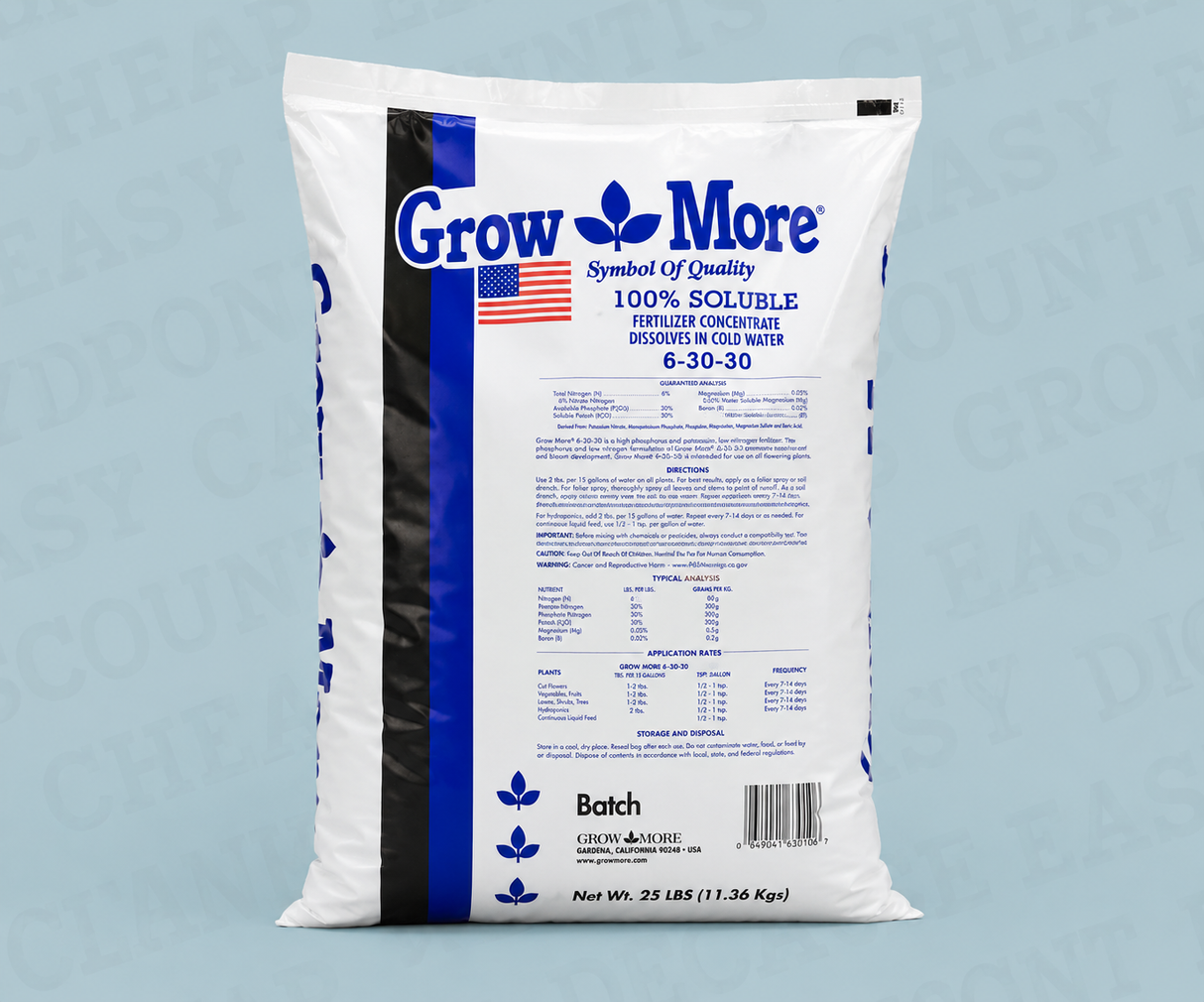 Grow More Flower & Bloom Standard (6-30-30) 25#