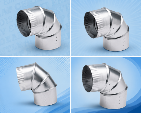 Ductite 6" Adjustable Ducting Elbow