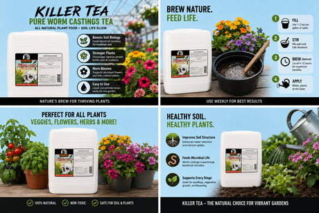 Humboldt County's Own Killer Tea 5 Gallon (0.1-0.1-0.1)