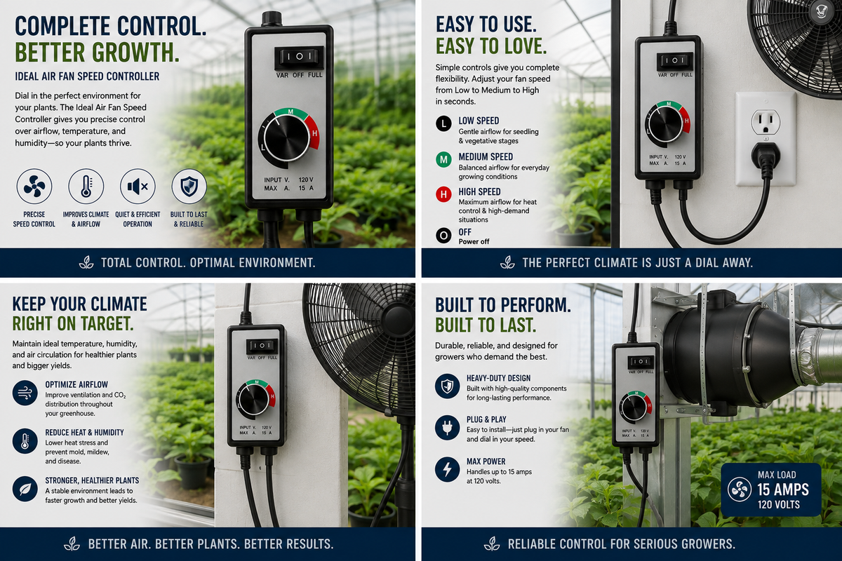Ideal Air Fan Speed Controller