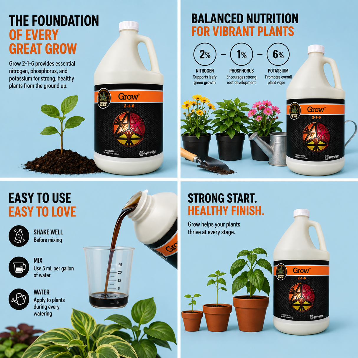 CES Grow Gallon (2-1-6)