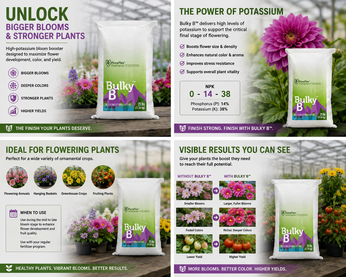 FloraFlex Nutrients - Bulky B 25 lb (0-14-43)