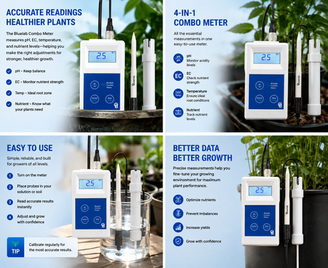 Bluelab Combo Meter with Leap pH Probe
