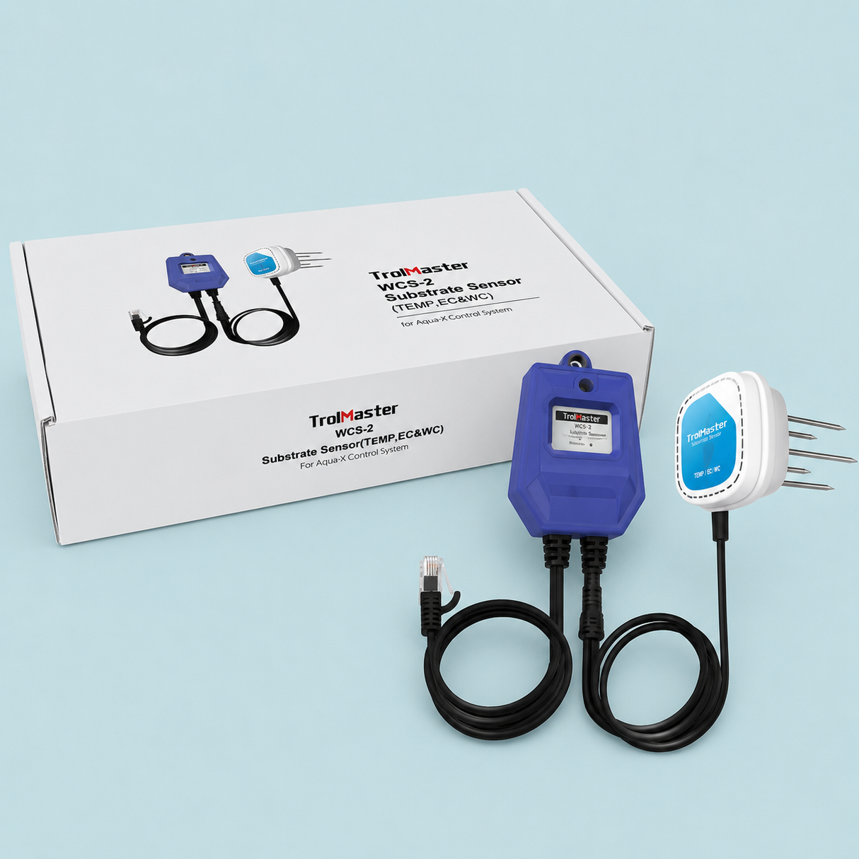 Trolmaster Substrate Sensor (TEMP/EC & WC) for Aqua-X Control System (WCS-2)
