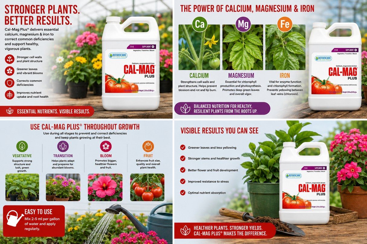 Cal-Mag Plus Quart - Botanicare (2-0-0)