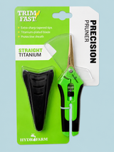 Trim Fast Precision Pruner-Straight Titanium (GREEN)