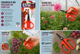 Chikamasa Scissors B300 – Straight Carbon